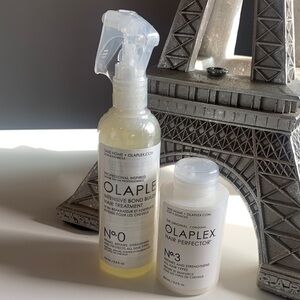 OLAPLEX No.0 and No.3 Hair Treatment Duo - Clear and White